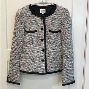 Armani Collezioni Women's Tweed Jacket - 8